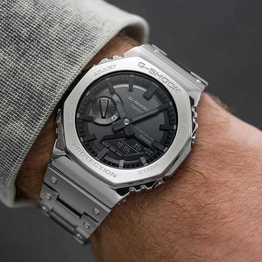 G-shock 2100- Full Metal - Silver Black