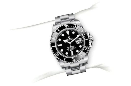 Rolex Submarine Black dial Date – crepculture.comInline Delivery Info