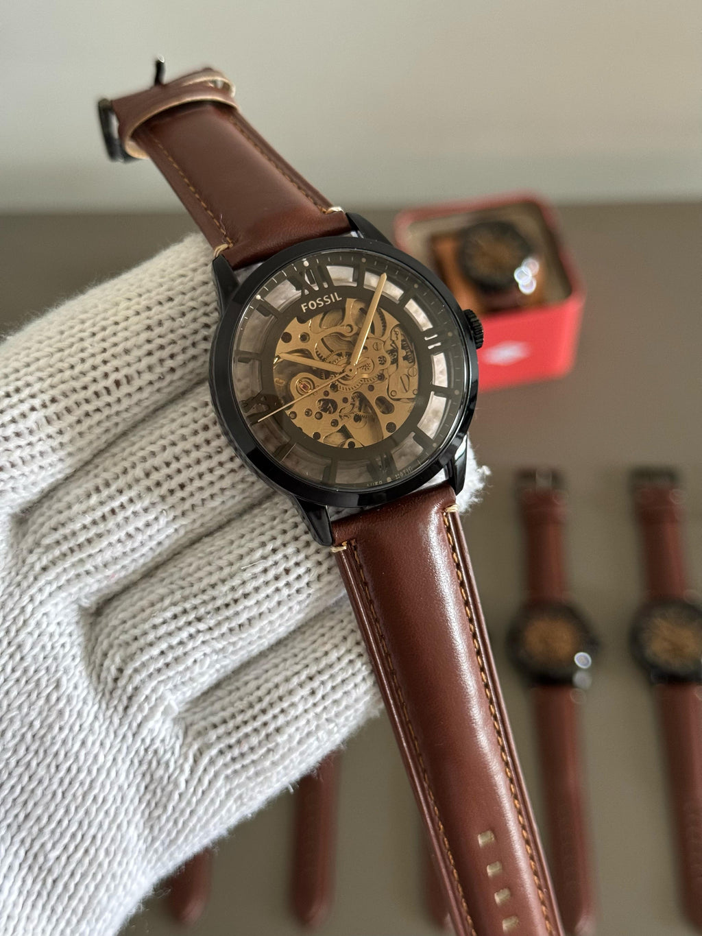 Fossil Townsman Brown