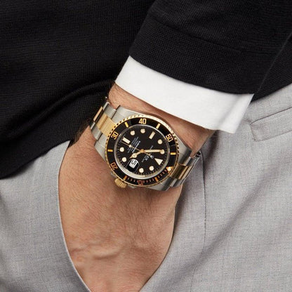 Rolex Submariner Date Two Tone – crepculture.comInline Delivery Info