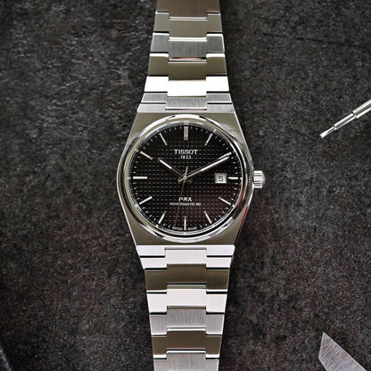 TISSOT PRX BLACK 35 MM