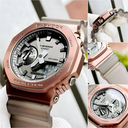 G-SHOCK GM-2100 Brown Metal Body