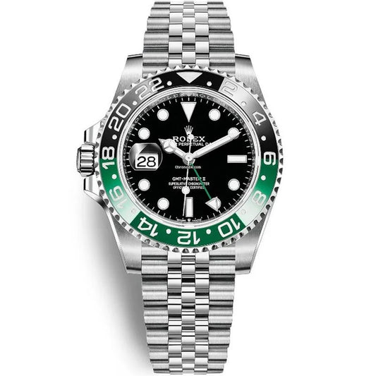 ROLEX GMT MASTER 2 LEFT HAND WATCH – .comInline Delivery Info