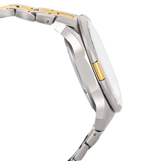 Casio Edifice EFR-539 | Silver-Gold White Dial Luxe Edition