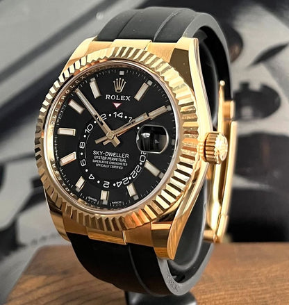 ROLEX OYSTER PERPETUAL SKY DWELLER comInline Delivery Info