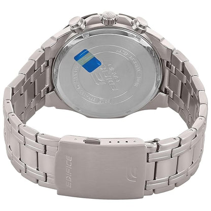 Casio Edifice EFR-539 | Silver Steel Black Dial Edition