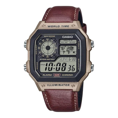 CASIO AE 1200 LEATHER