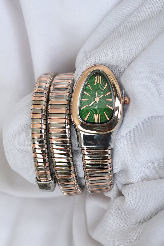 BVLGARI-TWOTONE-ROSEGOLD-WITHOUTSTONE