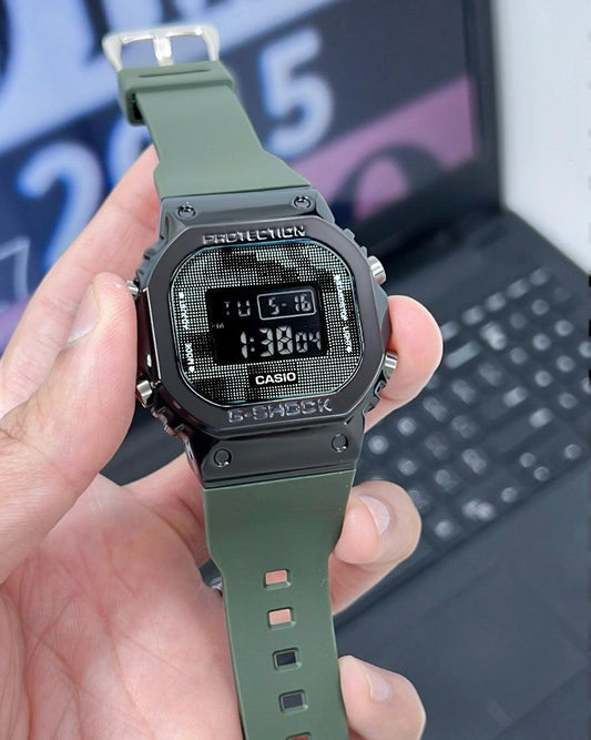 G-SHOCK 5600BB METAL BODY MILITARY PATTERN