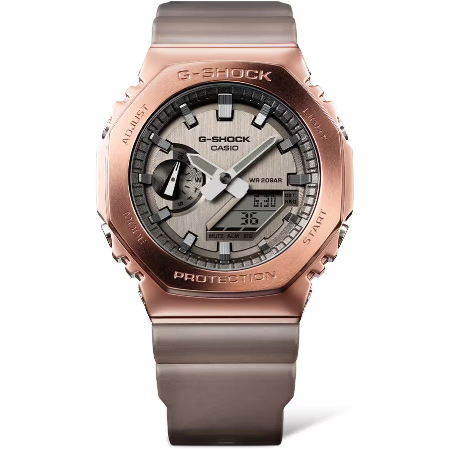 G-SHOCK GM-2100 Brown Metal Body