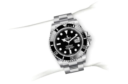 Rolex Submarine Black dial Date – crepculture.comInline Delivery Info