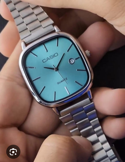 CASIO ANALOG TIFFINY BLUE