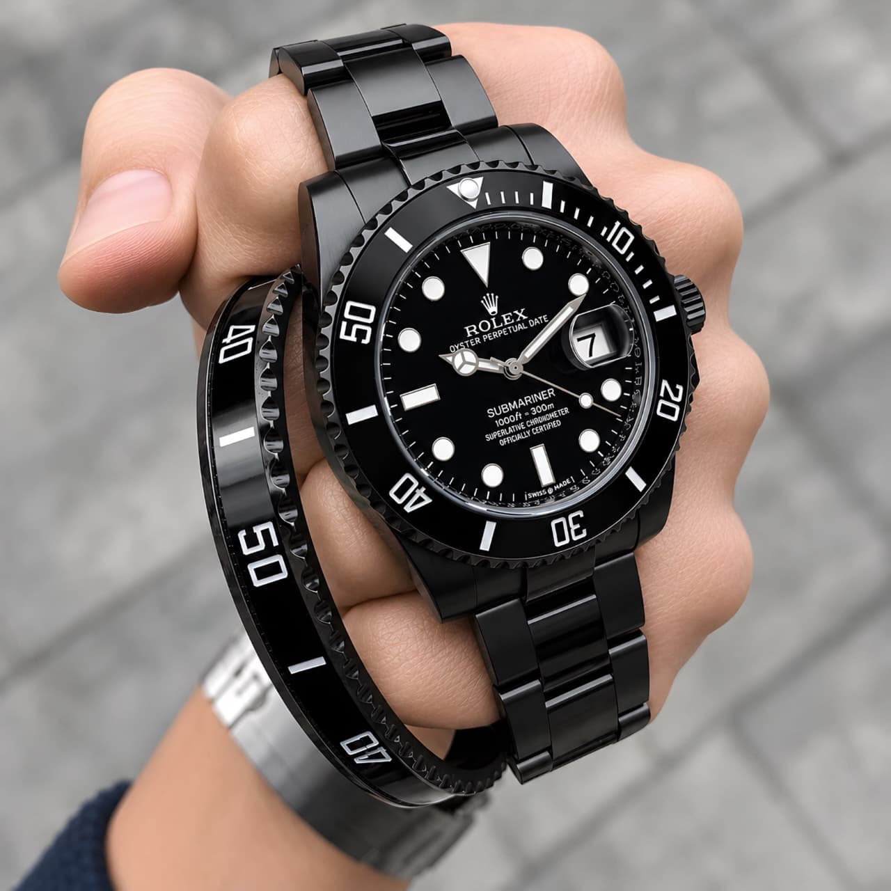 Rolex Submariner - 41mm- Full Black