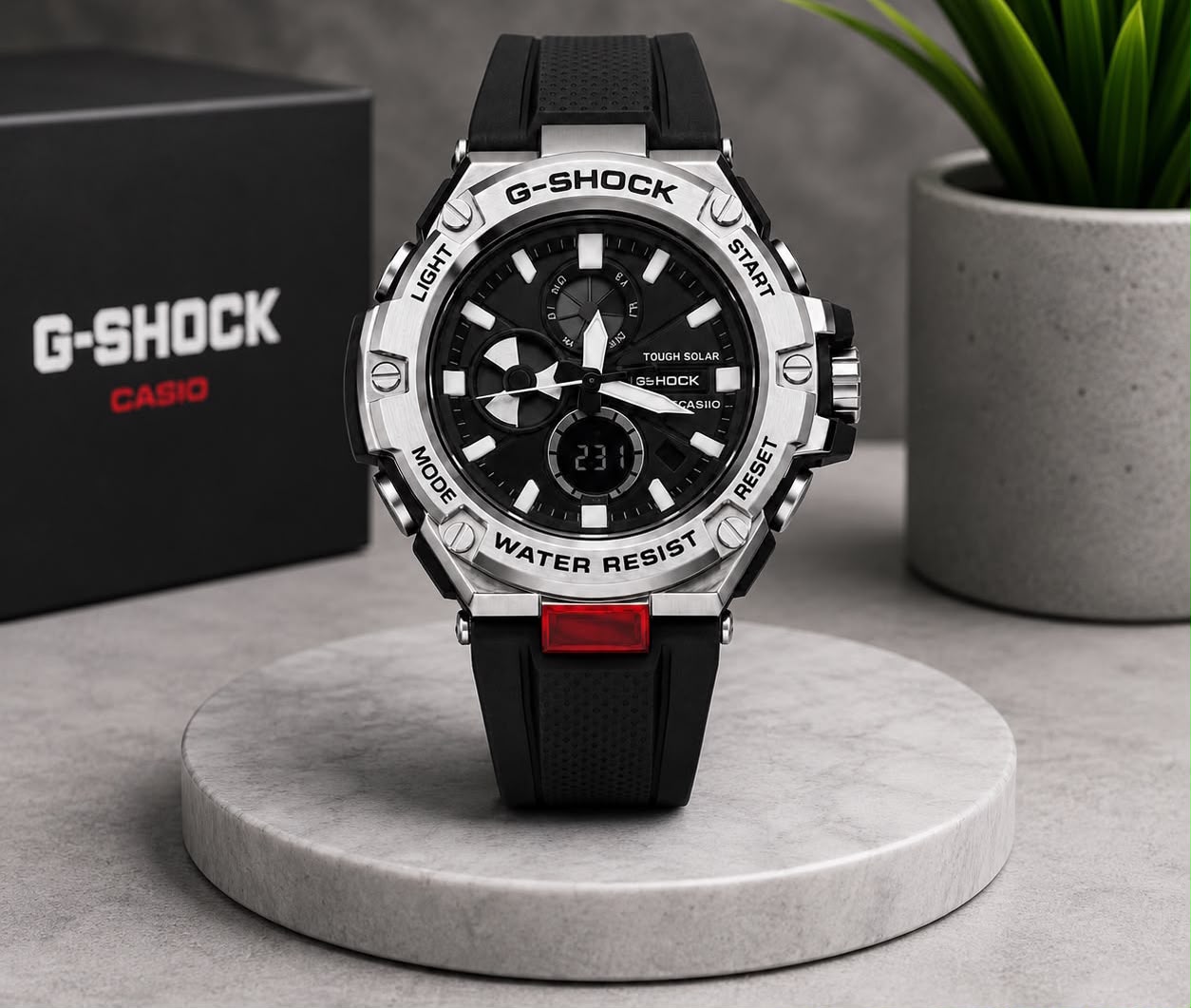 G-SHOCK Analog + Digital display