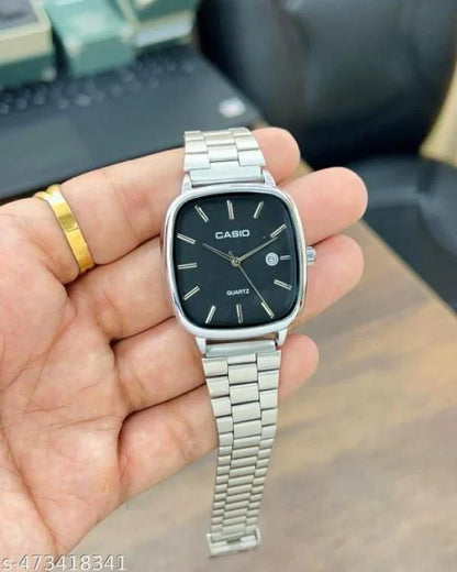 Casio Analog Silver - Black