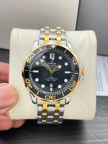 Omega  Seamaster Silver Dial Stainless steel