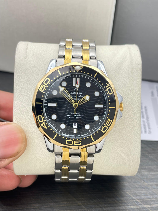 Omega  Seamaster Silver Dial Stainless steel