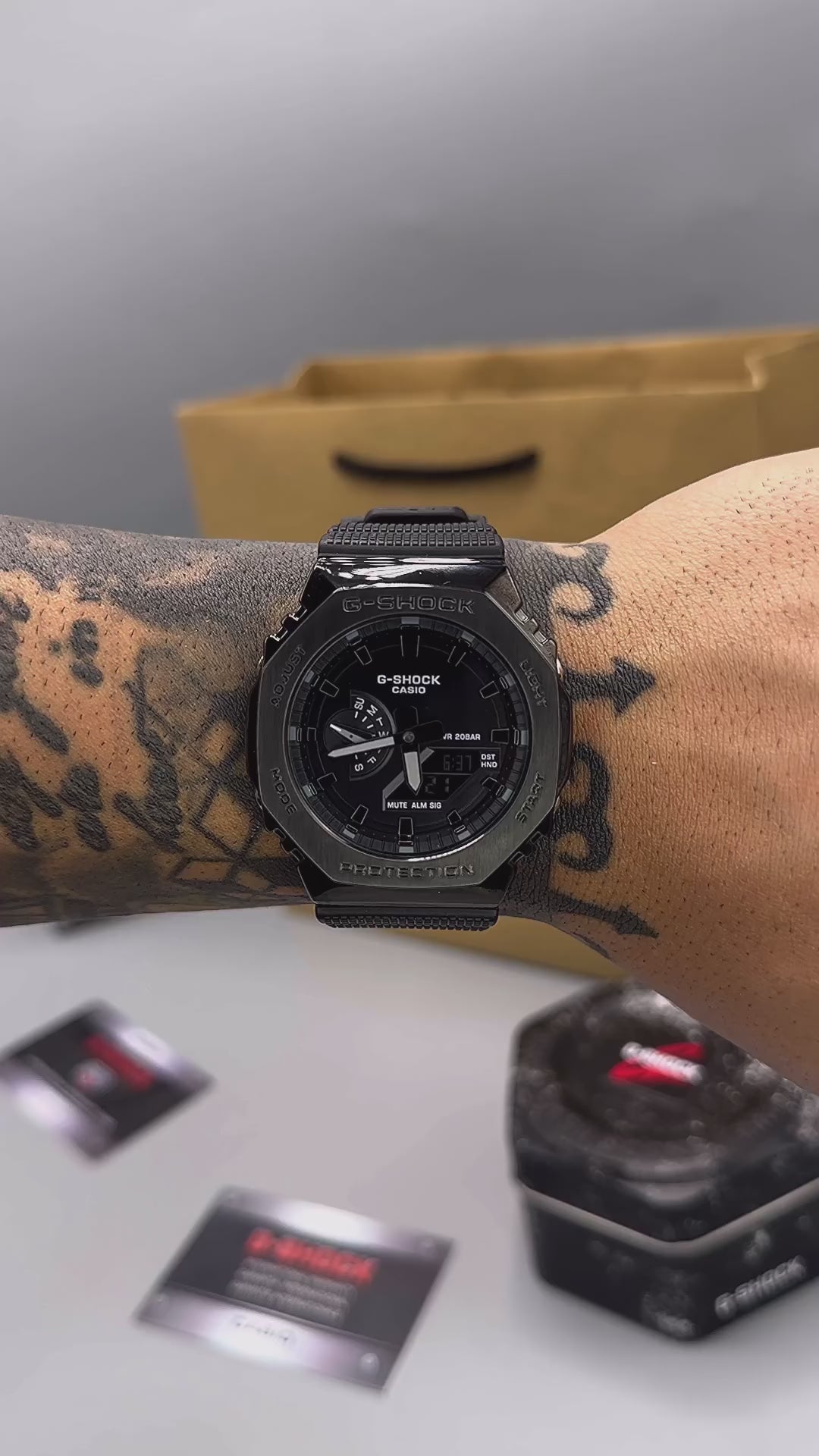 G-SHOCK ZGM-2100 Full Black Metal Body