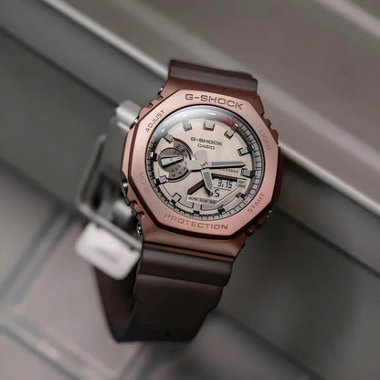 G-SHOCK GM-2100 Brown Metal Body