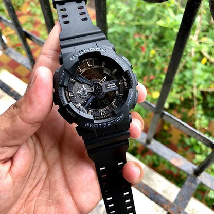 Casio G-Shock Analog-Digital Black Dial Men'sWatch for Man Sports