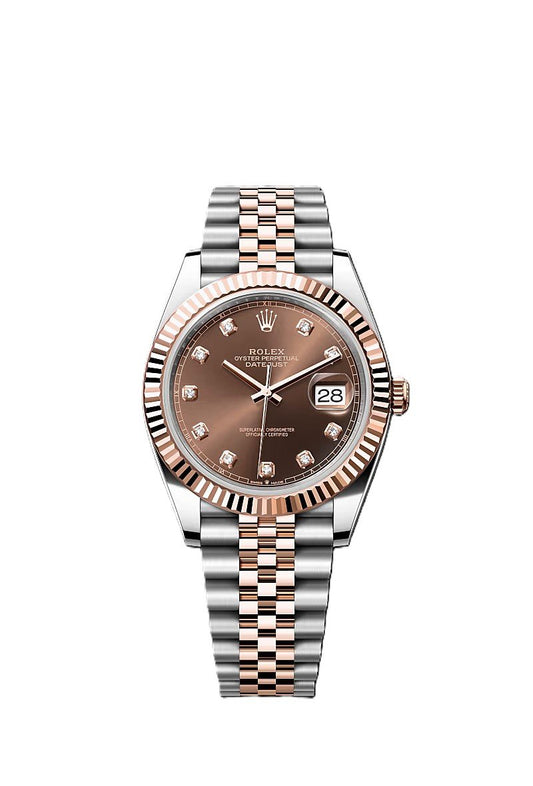 Rolex Datejust Rosegold Gold Diamond Metal Watch  comInline Delivery Info