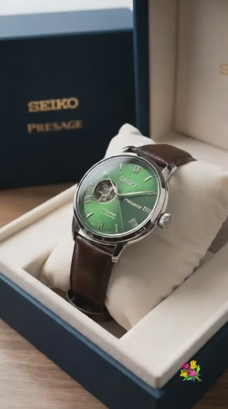 Seiko Rainbow Full Automatic open back Machine Watch Hot Selling Watch