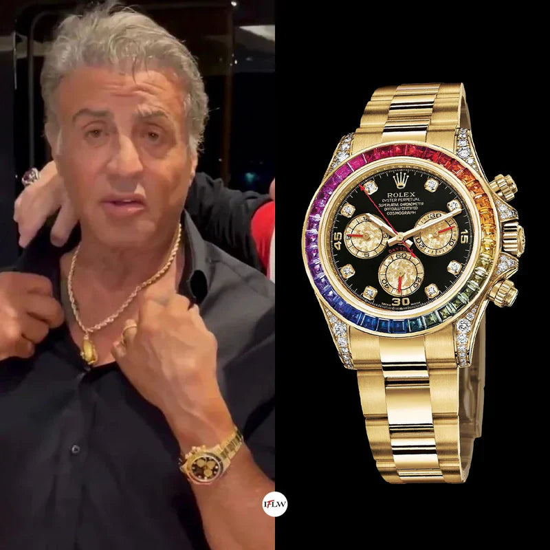 rolex rainbow daytona gold  comInline Delivery Info